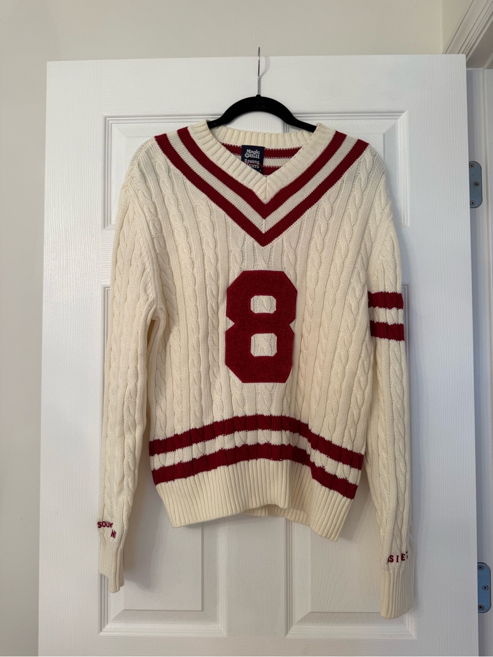 Rowing Blazers Magic 8 Ball Cable Knit Sweater
